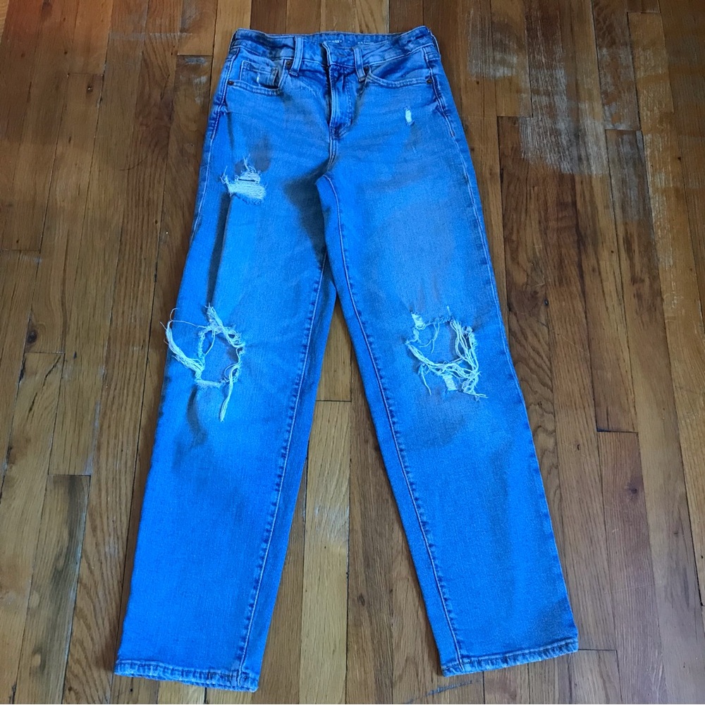 Old Navy Women’s Light Blue Denim Jeans Size 2 O.G Loose